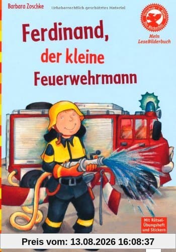 Ferdinand, der kleine Feuerwehrmann: Der Bücherbär: Mein Lese-Bilderbuch