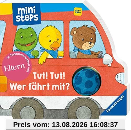 ministeps: Tut! Tut! Wer fährt mit?: Ab 12 Monaten (ministeps Bücher)