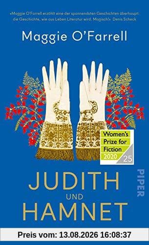 Judith und Hamnet: Women's Prize for Fiction 2020