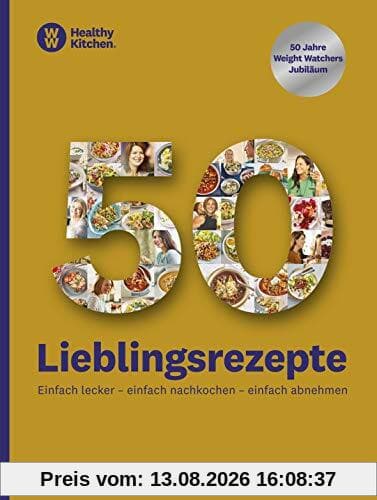 WW - 50 Lieblingsrezepte: Einfach lecker - einfach nachkochen - einfach abnehmen. 50 Jahre Weight Watchers Jubiläum