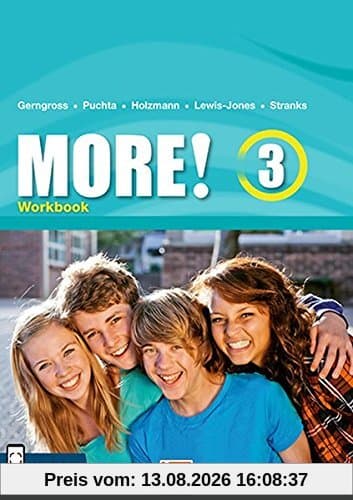 MORE! 3 Workbook General Course mit E-Book+: SbNr 190837 (Helbling Languages)