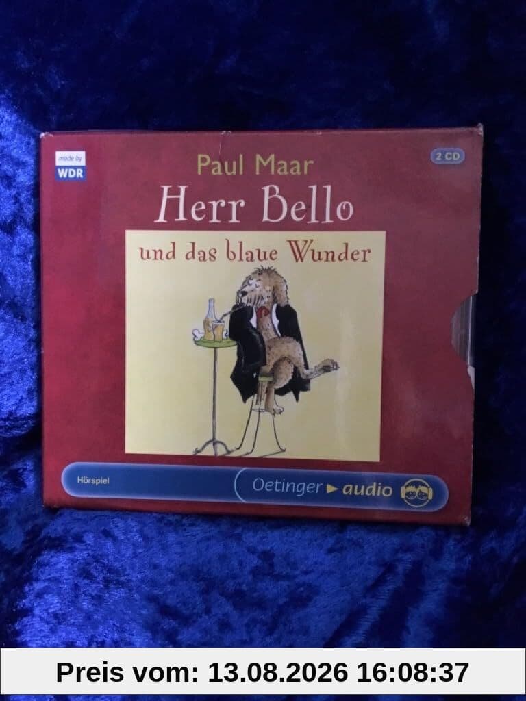 Herr Bello und das blaue Wunder. 2 CDs