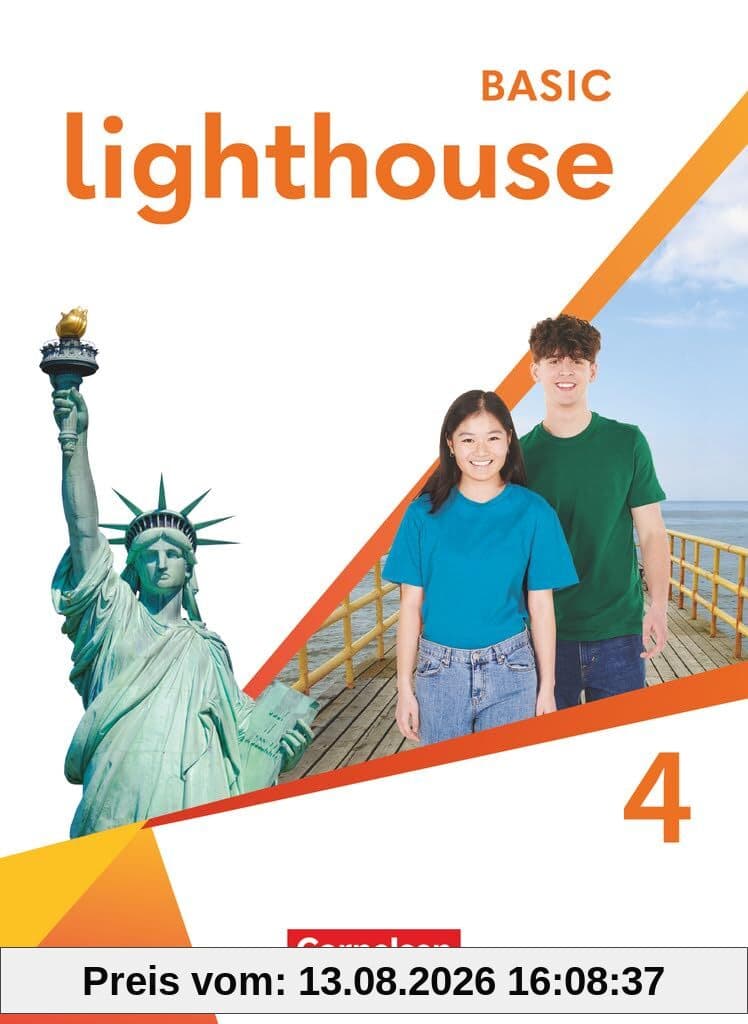 Lighthouse - Basic Edition - Band 4: 8. Schuljahr: Schulbuch - Kartoniert - Mit digitalen Medien