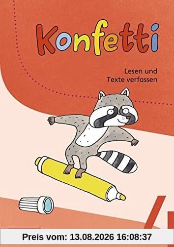 Konfetti - Ausgabe 2013: Arbeitsheft Lesen und Texte verfassen 4