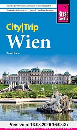 Reise Know-How CityTrip Wien: Reiseführer mit Stadtplan, 4 Spaziergängen und kostenloser Web-App