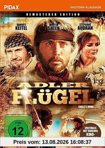 Adlerflügel - Remastered Edition (Eagle's Wing) / Grandioser Western mit Starbesetzung erstmals mit beiden deutschen Synchronisationen (Pidax Western-Klassiker)