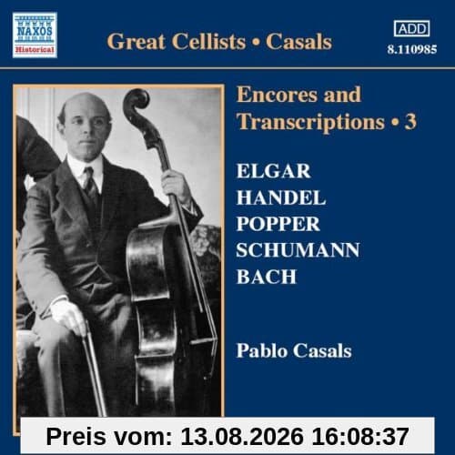 Encores + Transcriptions Vol. 3
