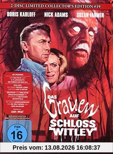 Das Grauen auf Schloss Witley - 2-Disc Limited Collector's Edition Nr.19 (Blu-ray + DVD) - Limitiertes Mediabook auf 444 Stück, Cover B