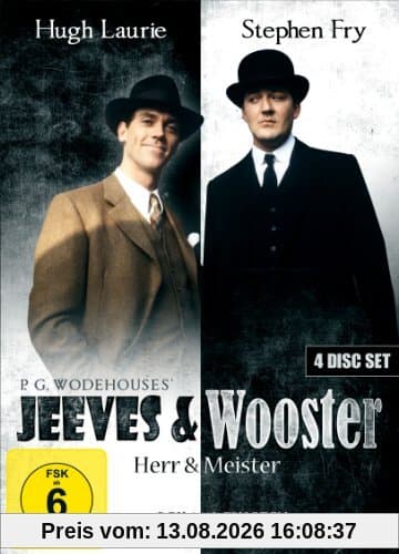 Jeeves and Wooster: Herr und Meister - Box 1, Episoden 01-13 (4 Disc Set)