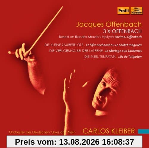 3x Offenbach (Die kleine Zauberflöte, Die Verlobung, Tulipatan)