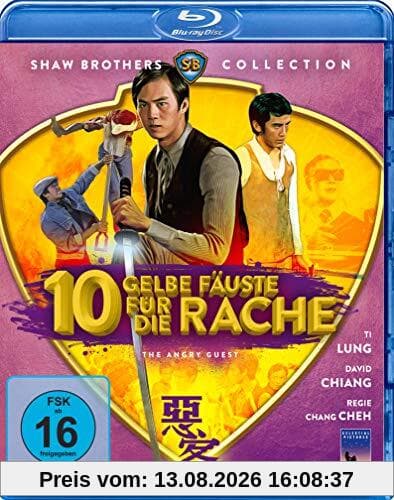 Zehn gelbe Fäuste für die Rache - The Angry Guest (Shaw Brothers Collection) (Blu-ray)