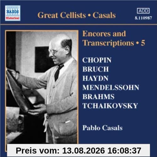 Encores + Transcriptions Vol. 5