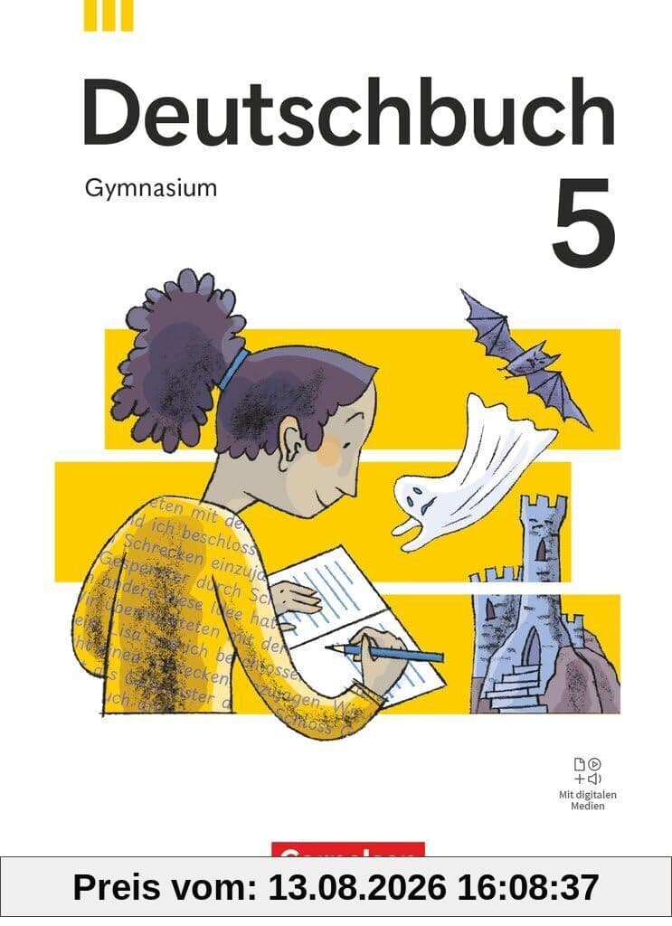 Deutschbuch Gymnasium 5. Schuljahr - Allgemeine Ausgabe 2026 - Schulbuch mit digitalen Medien