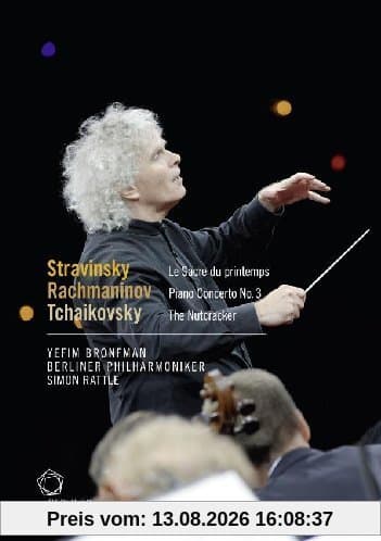 Tchaikovsky/Stravinsky/Rachmaninoff - Bronfman/Berliner Philharmoniker/Rattle