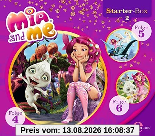 Mia and me - Starter Box 2 - Folge 4 bis 6, Die Originalen Hörspiele zur TV-Serie - Deutsche Originalware