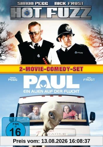 Hot Fuzz - Zwei abgewichste Profis & Paul - Ein Alien auf der Flucht - 2-Movie-Comedy-Set