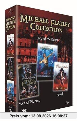 Coffret michael flatley : lord of the dance / feet of flames / gold