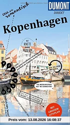 DuMont direkt Reiseführer Kopenhagen: Mit großem Cityplan