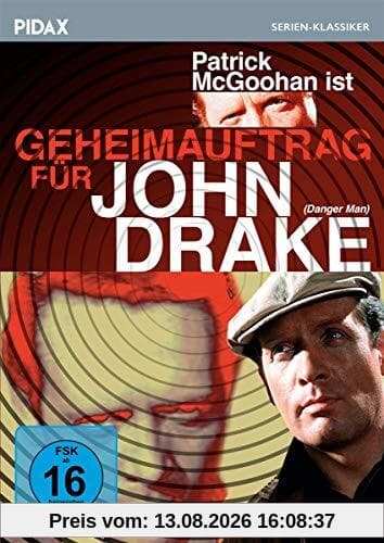 Geheimauftrag für John Drake (Danger Man) / 39 Folgen der kultigen Agentenserie mit Patrick McGoohan
