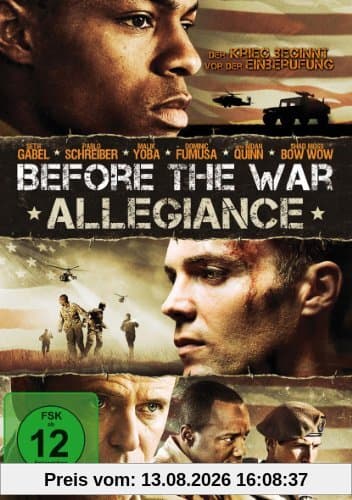Before the War - Allegiance