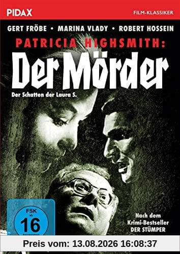 Der Mörder / Starbesetzter Psychothriller nach einem Roman von Patricia Highsmith (Pidax Film-Klassiker)