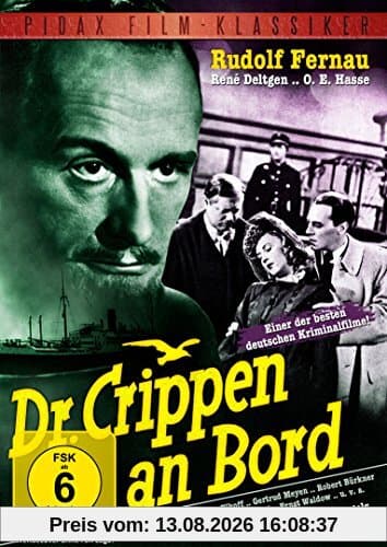 Dr. Crippen an Bord - Legendärer Kriminalfilm mit Starbesetzung (Pidax Film-Klassiker)