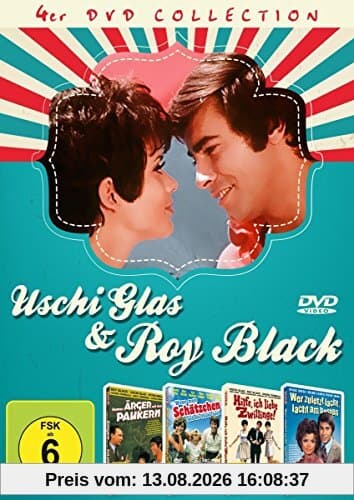 Uschi Glas & Roy Black - 4DVD-Collection (Immer Ärger mit den Paukern / Wenn mein Schätzchen auf die Pauke haut / Hilfe, ich liebe Zwillinge / Wer zuletzt lacht, lacht am bebsten)