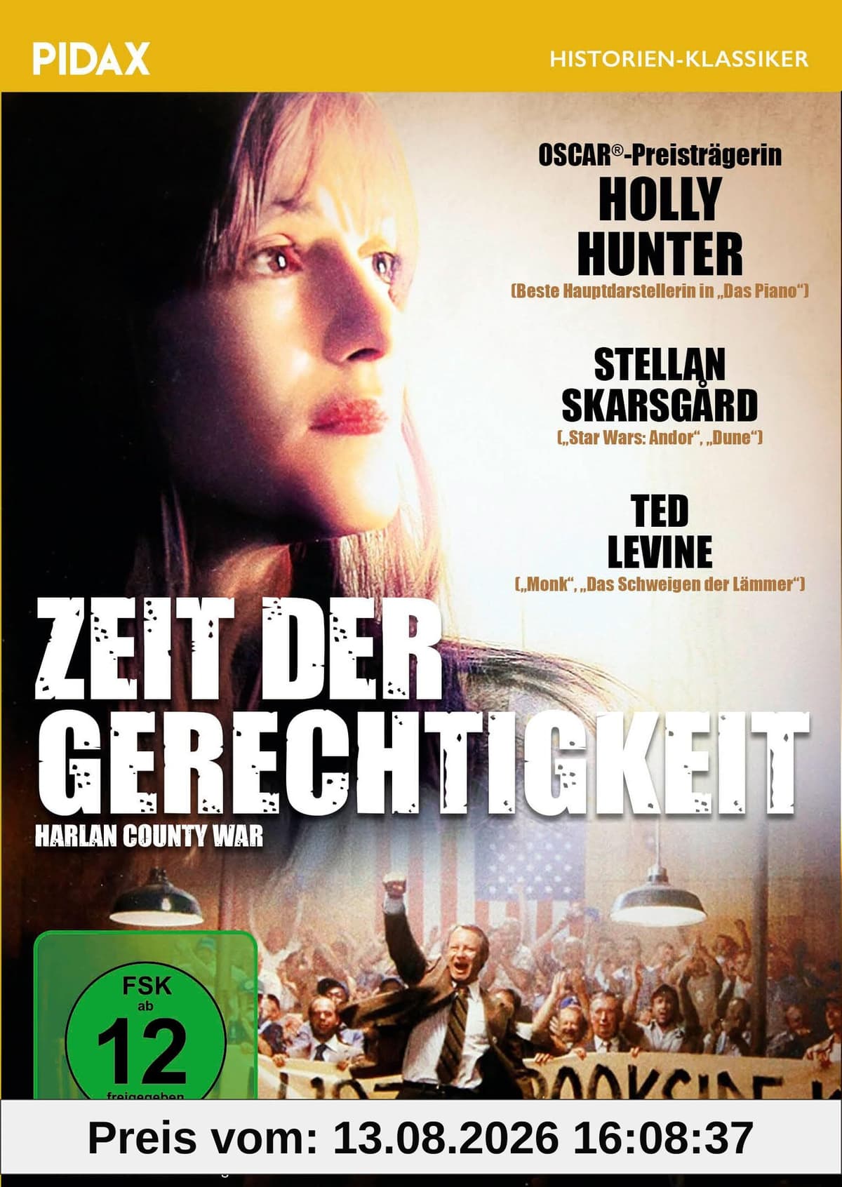 Zeit der Gerechtigkeit (Harlan County War) / Mitreißendes Filmdrama nach wahren Begebenheiten mit Starbesetzung (Pidax Historien-Klassiker)