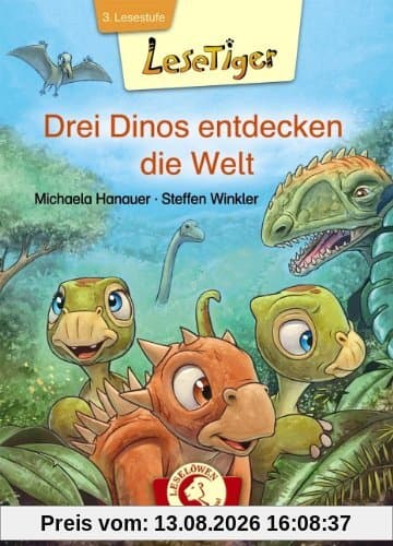 Lesetiger - Drei Dinos entdecken die Welt
