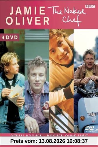 Jamie Oliver - The Naked Chef: 4 DVD Box