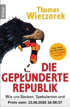 Die geplünderte Republik: Wie uns Banken, Spekulanten und Politiker in den Ruin treiben