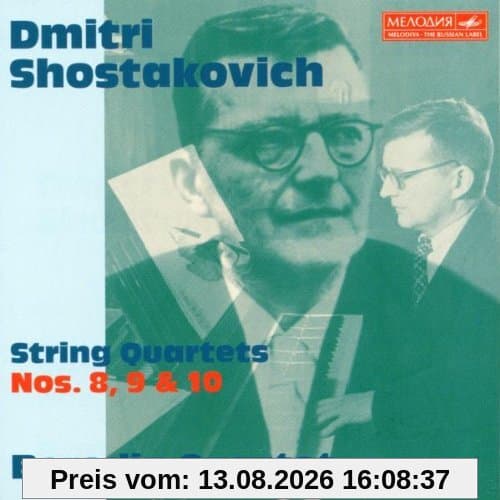 String Quartets No. 8, 9 & 10