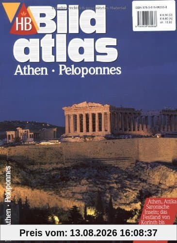 HB Bildatlas Athen, Peloponnes