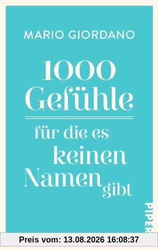 1000 Gefühle, für die es keinen Namen gibt
