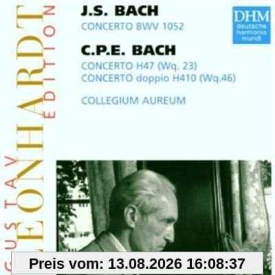 J.S. Bach: Concerto BWM 1052 / C.P.E. Bach: Concerto H47, Concerto doppio H410