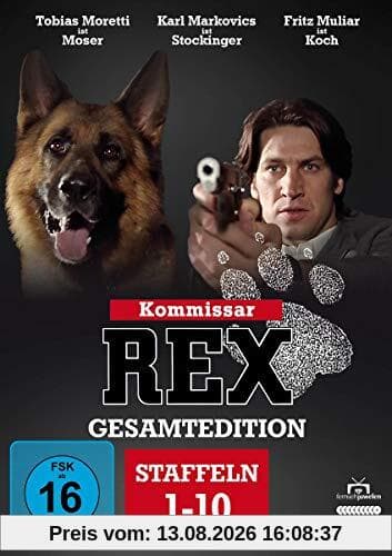 Kommissar Rex - Gesamtedition (Staffeln 1-10) (28 Discs)