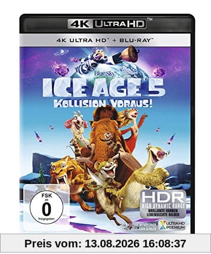 Ice Age - Kollision voraus! (+4K Ultra HD Blu-ray)