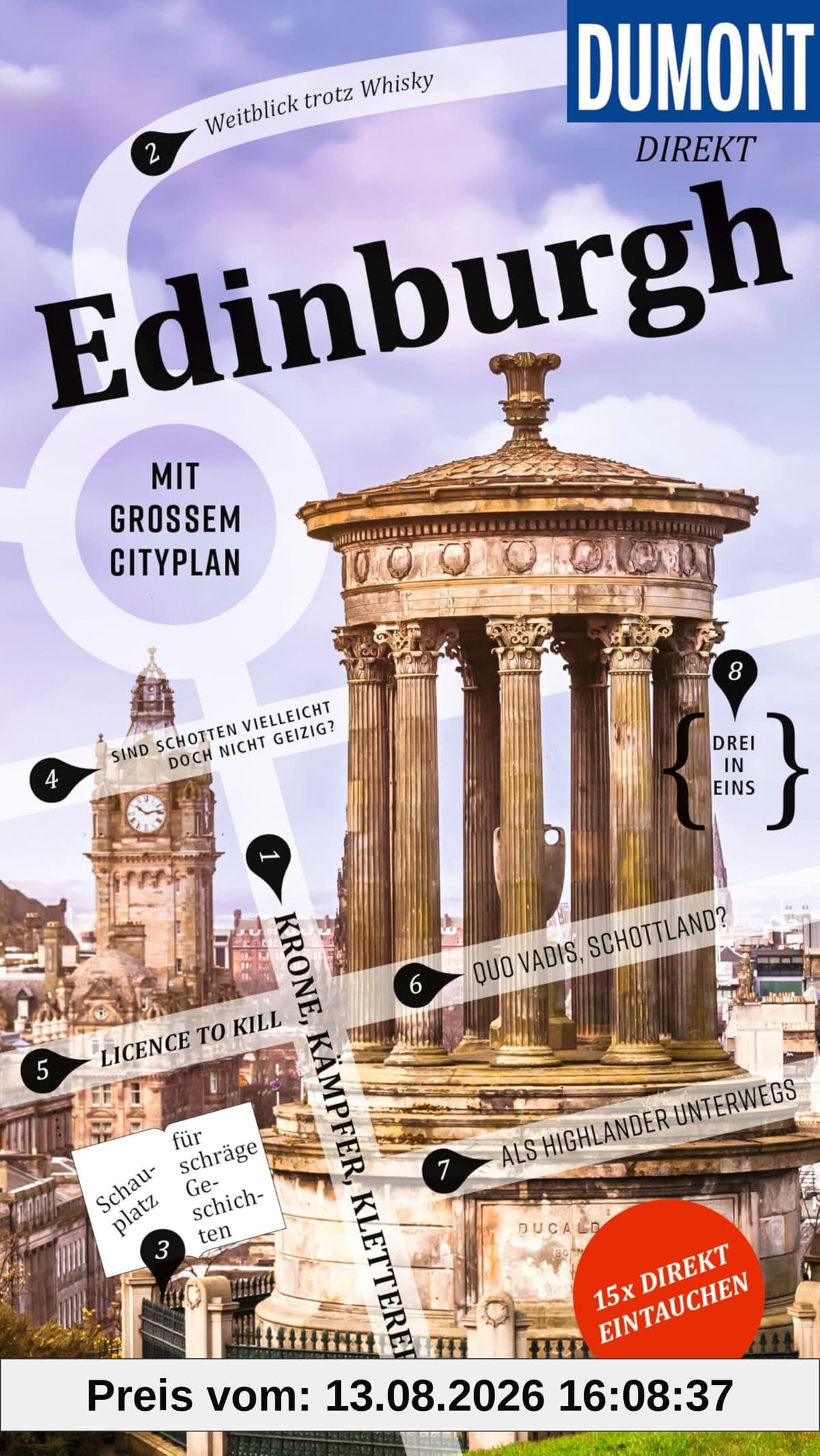 DUMONT direkt Reiseführer Edinburgh