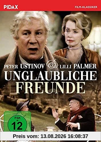 Unglaubliche Freunde / Filmkomödie mit Peter Ustinov und Lilli Palmer (Pidax Film-Klassiker)
