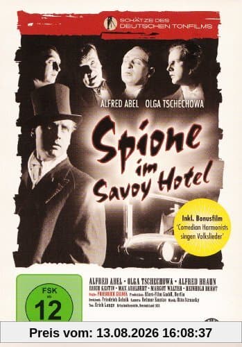 Spione im Savoy Hotel & Bonusfilm : 'Comedian Harmonists singen Volkslieder'