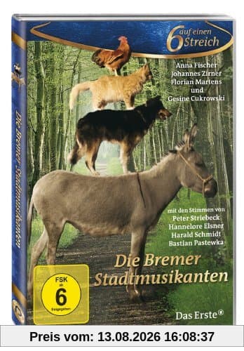 Die Bremer Stadtmusikanten - Sechs auf einen Streich - ARD Märchen