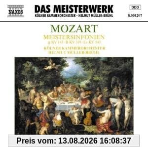Meistersinfonien Kv183/319/543