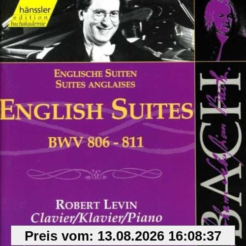 Edition Bachakademie Vol. 113 (Englische Suiten BWV 806-811)