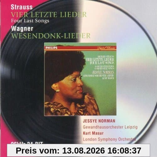 Vier letzte Lieder (R. Strauss), Wesendonk-Lieder (R. Wagner)