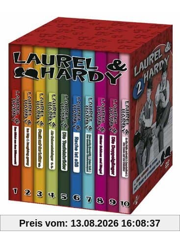 Laurel & Hardy - Volume 2 (10 DVDs)