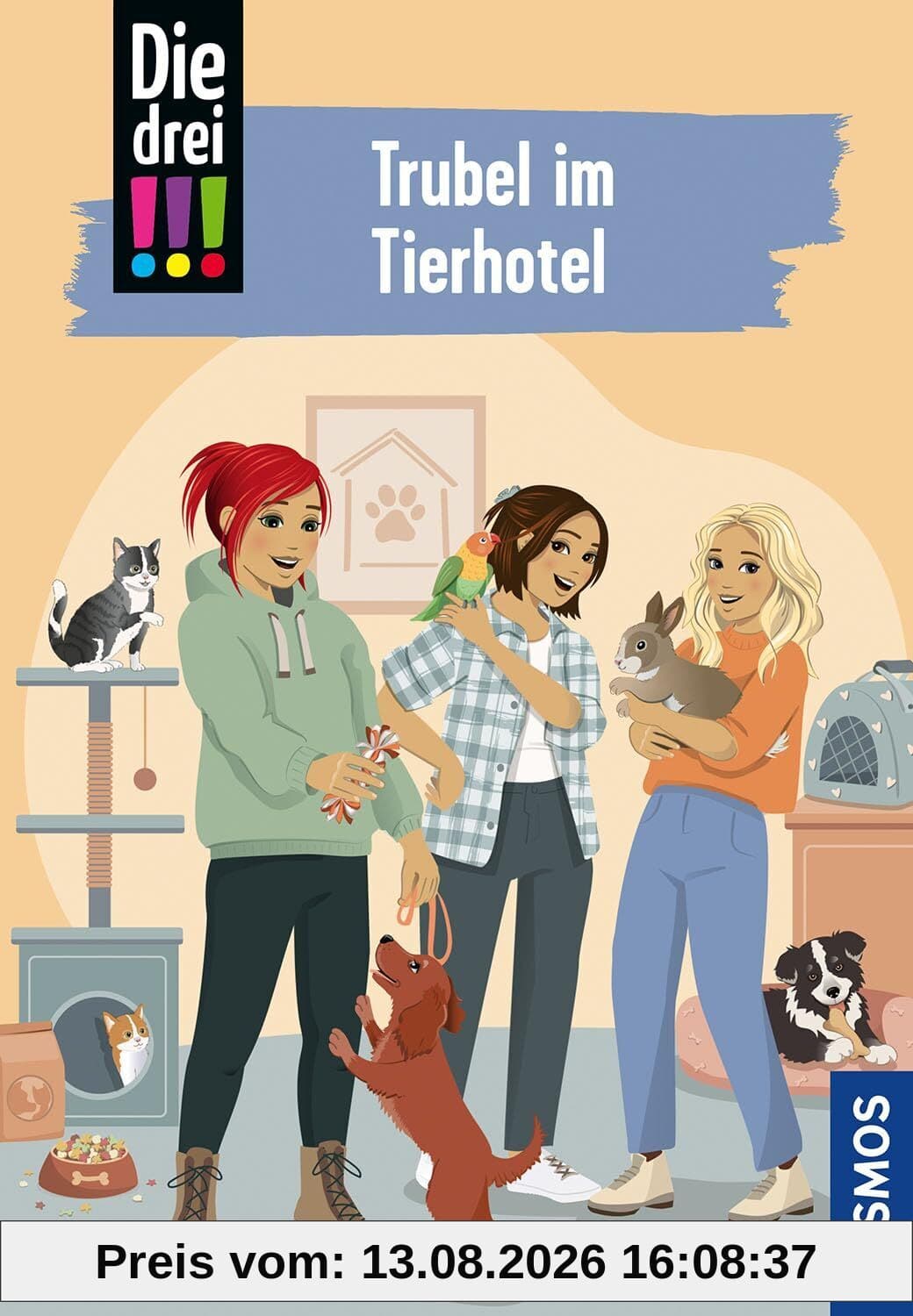 Die drei !!!, 119, Trubel im Tierhotel