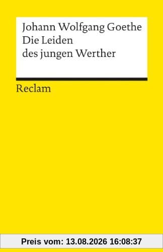 Die Leiden des jungen Werther.