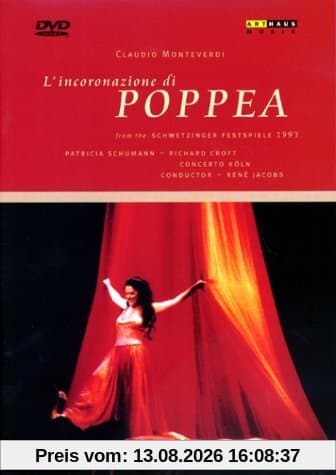 Monteverdi, Claudio - L'incoronazione di Poppea / Michael Hampe, René Jacobs, Schwetzinger Festspiele (1993)