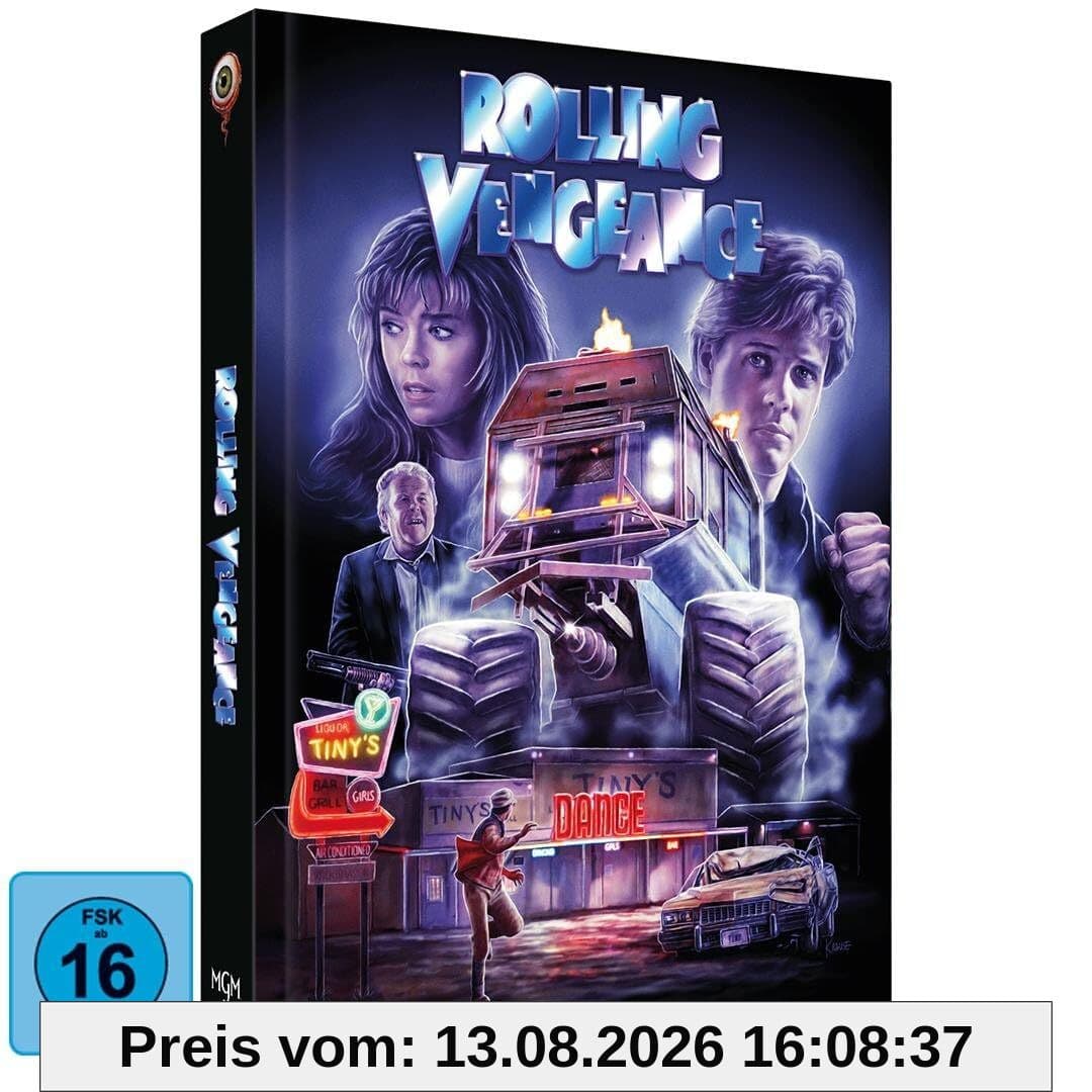 Rolling Vengeance - Monster Truck - Mediabook - Cover C - Limited Collector‘s Edition Nr. 76 - Limitiert auf 222 Stück (Blu-ray+DVD)