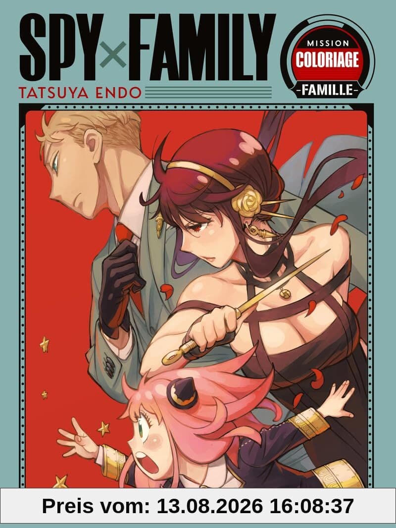 Cahier de coloriage Spy x Family